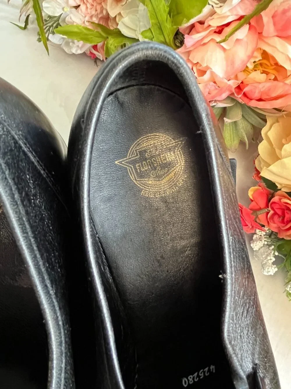 Florsheim Como Black Leather Moc Toe Strap Loafers Men’s 11 D